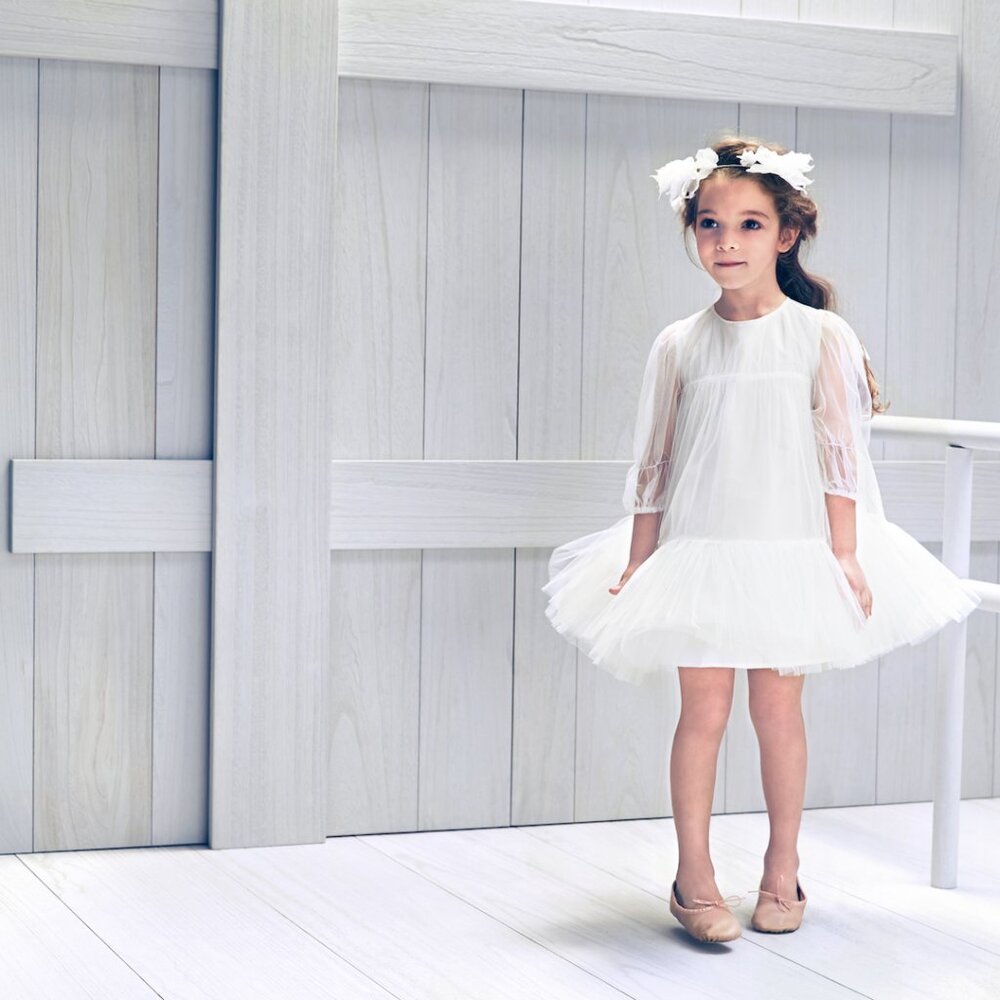 Nellystella Alice Dress in White Size 3, 6
